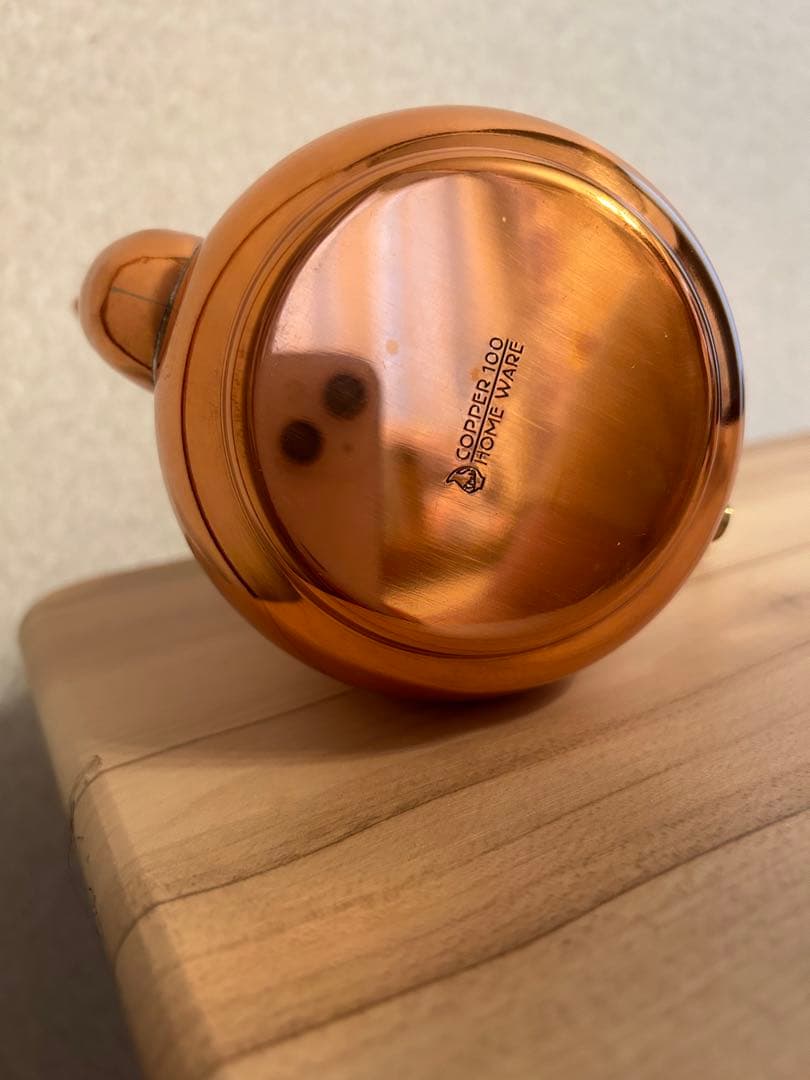 コーヒーセット　新光金属COPPER 100  WARE S-830