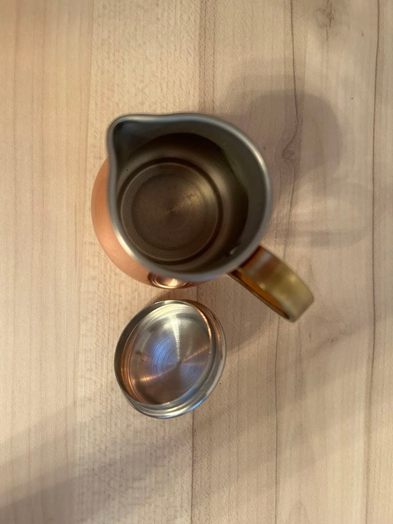 コーヒーセット　新光金属COPPER 100  WARE S-830