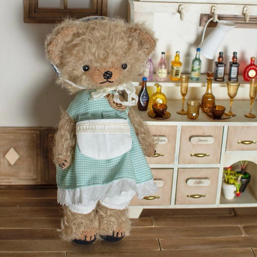 私の一番のお友達 テディベア アーティストベア 海外作家様 ハンドメイド くま