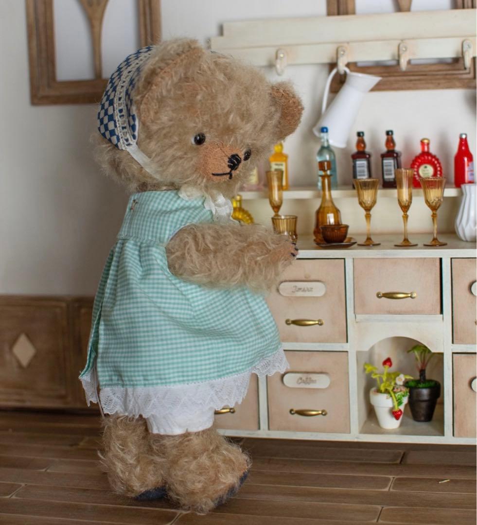 私の一番のお友達 テディベア アーティストベア 海外作家様 ハンドメイド くま