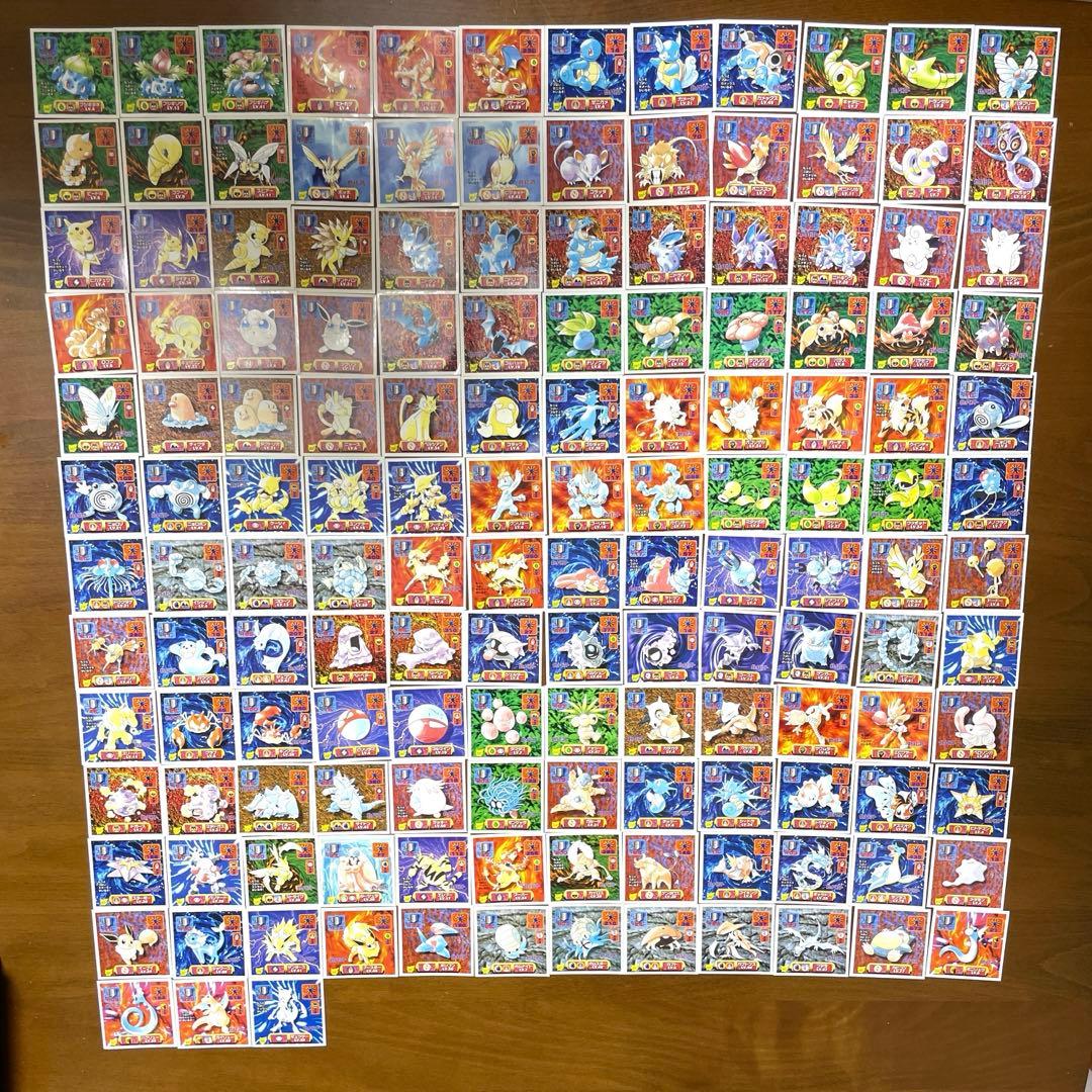 ポケモンシール烈伝 ノーマルセット147枚 - メルカリ