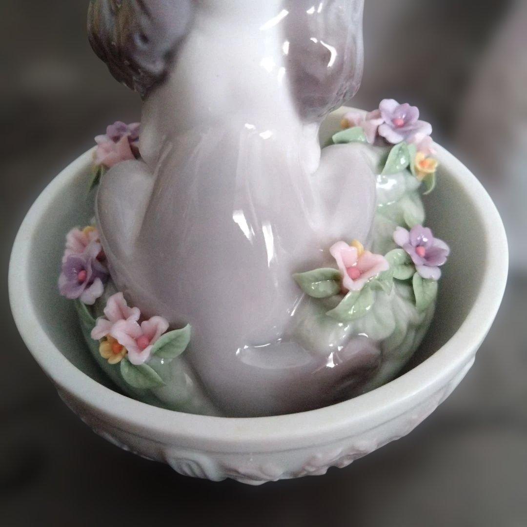 リヤドロ　イースターエッグ　犬　サイン入り