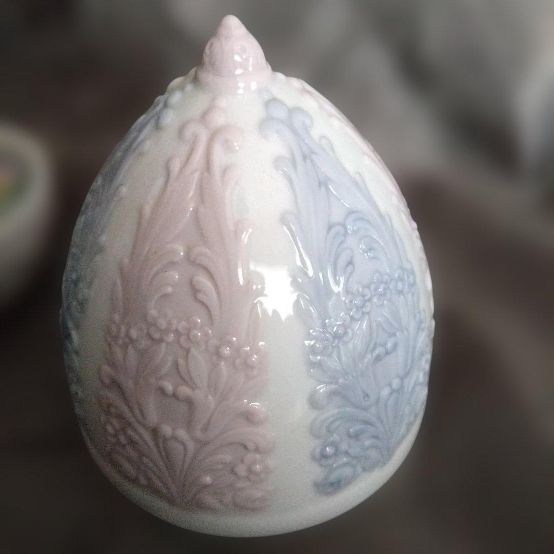 リヤドロ　イースターエッグ　犬　サイン入り