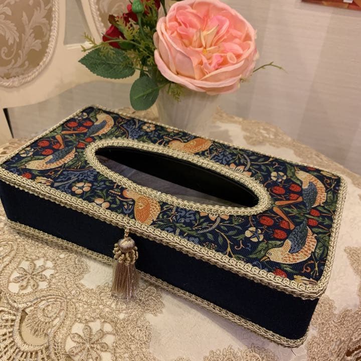 【ラスト1セット】新作　シノワズリ柄収納3点セット