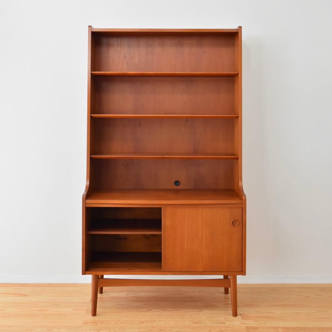 DENMARK チーク Johannes Sorth ブックシェルフ