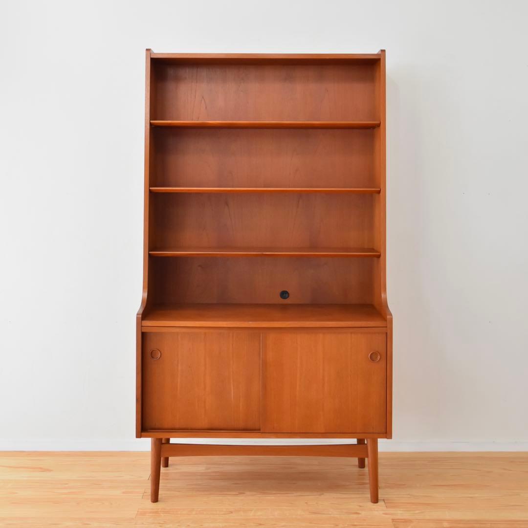 DENMARK チーク Johannes Sorth ブックシェルフ