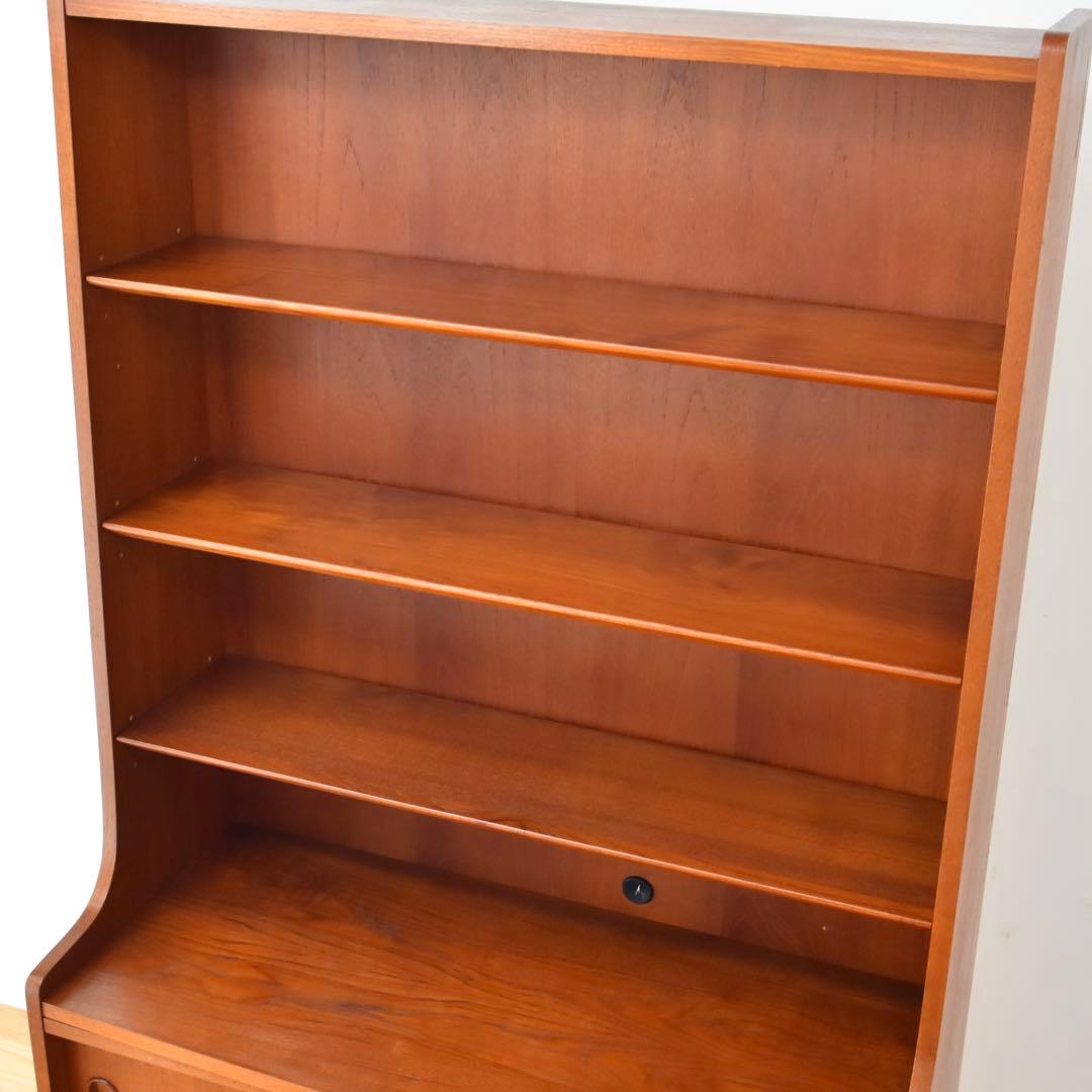 DENMARK チーク Johannes Sorth ブックシェルフ