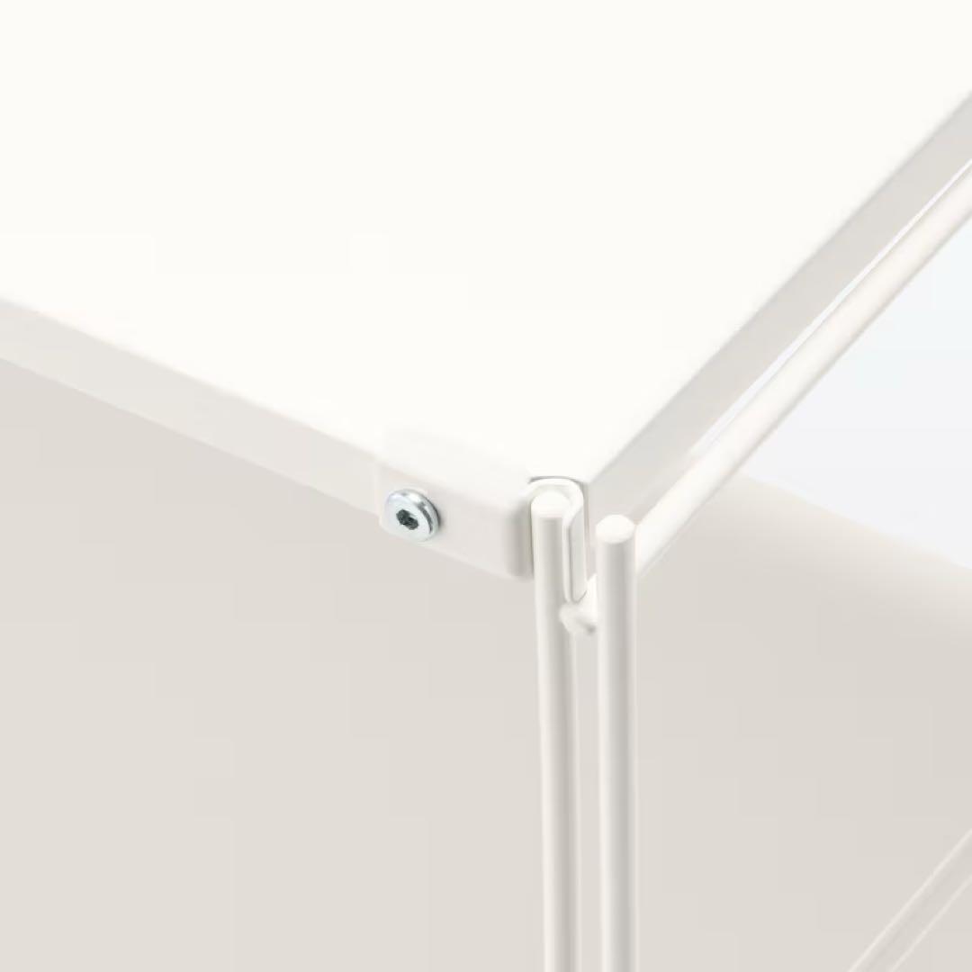 値下！【美品・特注】無印良品 ユニットシェルフ ライトグレー 棚板112cm