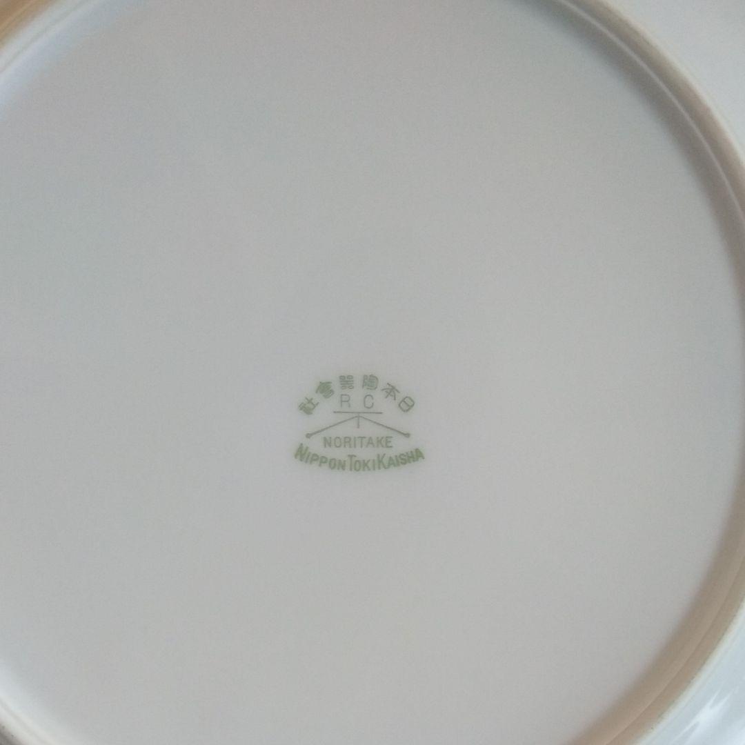 オールドノリタケ プレート（4枚）日本陶器会社 RC 裏印 ヤジロベー