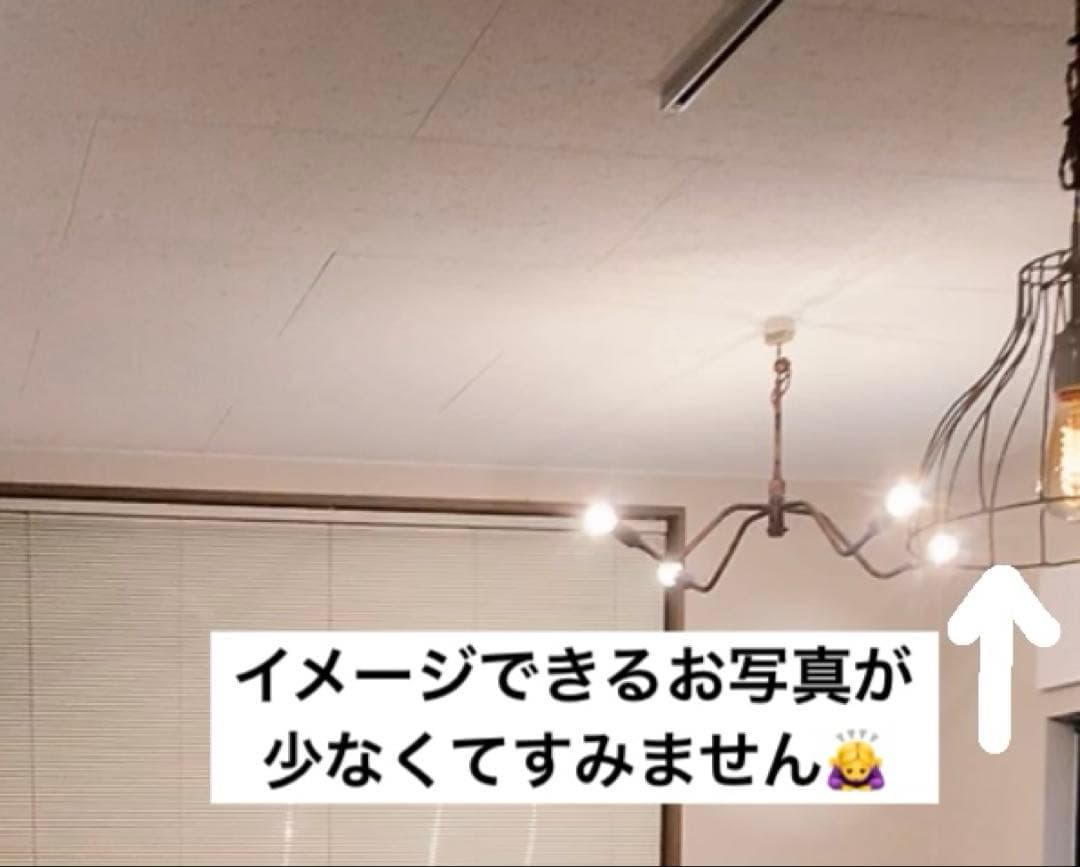 【世界に1つだけの1点もの】ビンテージ風ペンダントライト照明 ライト