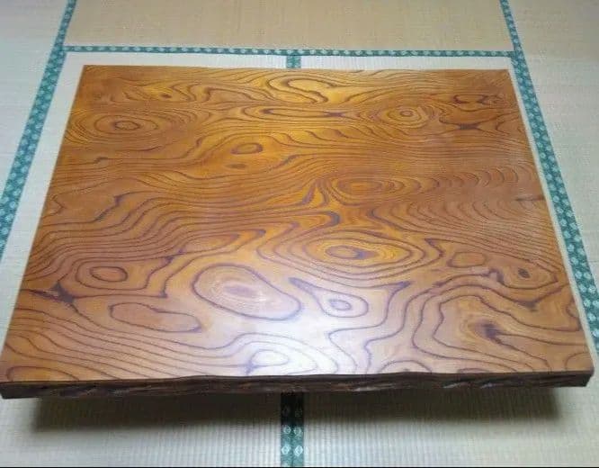 ローテーブル　座卓　レトロ　自然な木目