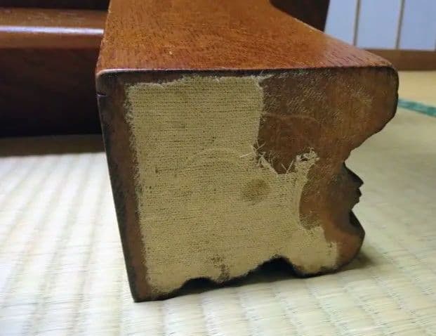 ローテーブル　座卓　レトロ　自然な木目