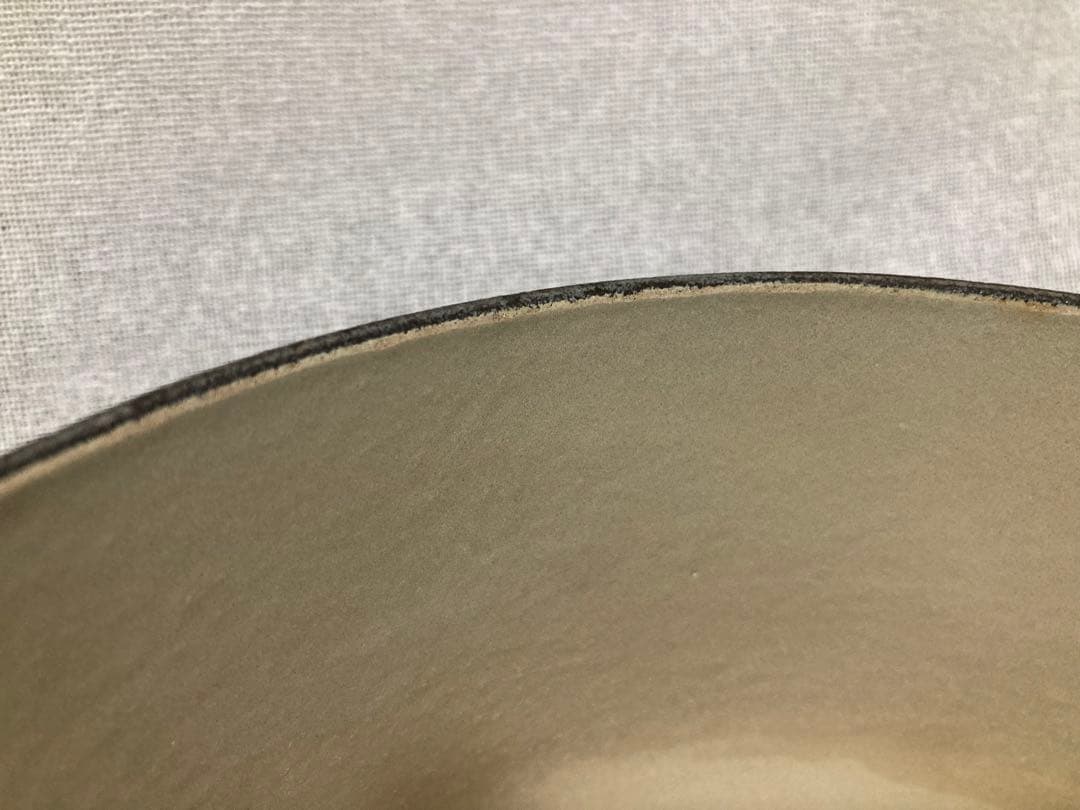 ル・クルーゼ　ココットロンド　20㎝　モスグリーン