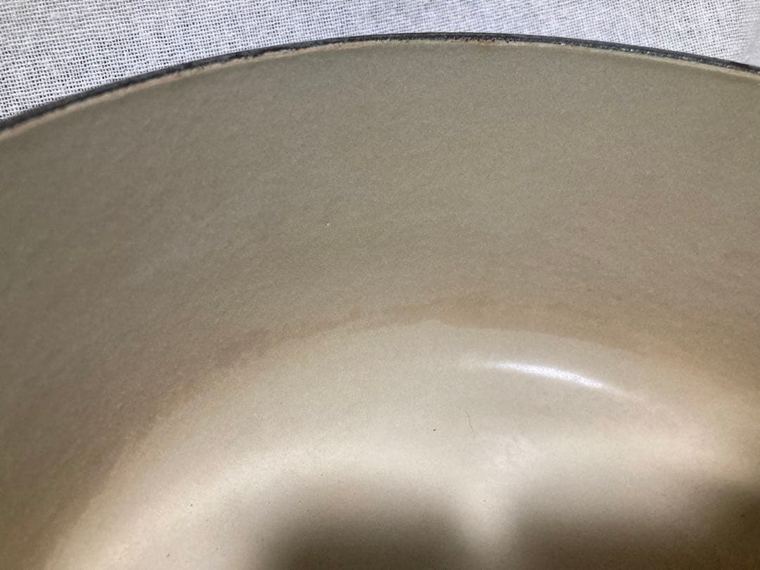 ル・クルーゼ　ココットロンド　20㎝　モスグリーン