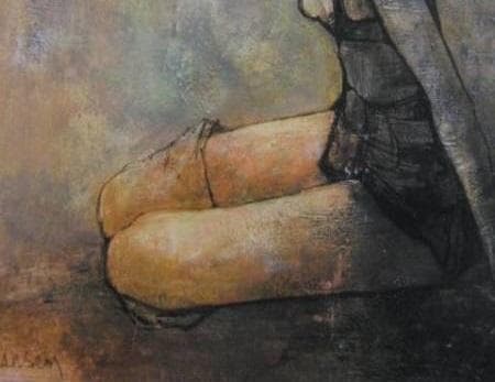 ジャン・ジャンセン、【踊り子の吐息】、希少な額装用画集より、新品