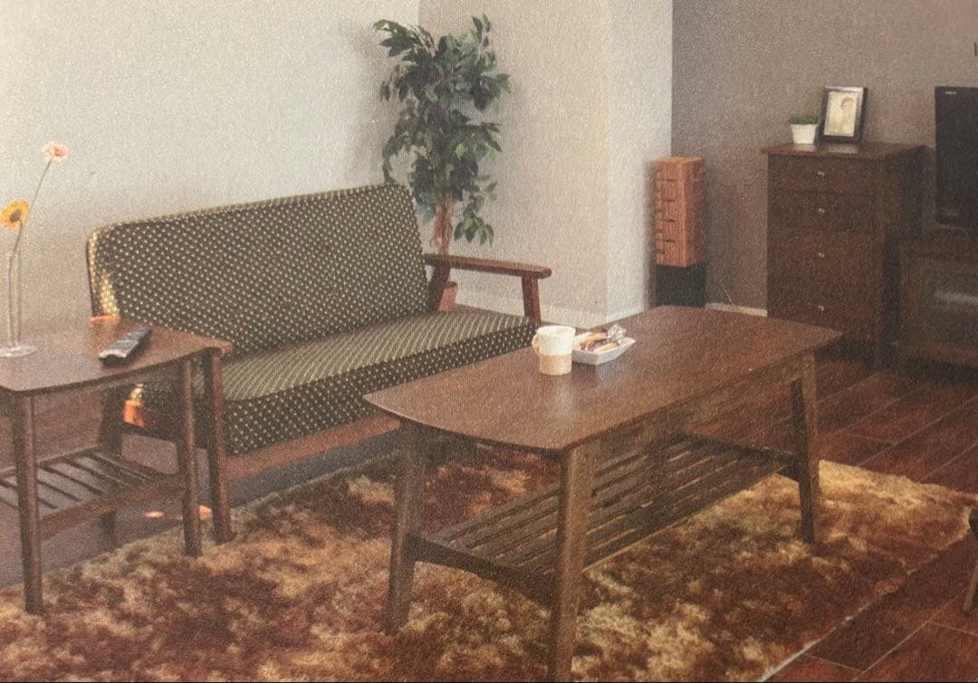 ヤマソロ ロージー センターテーブル 90cm 82-750