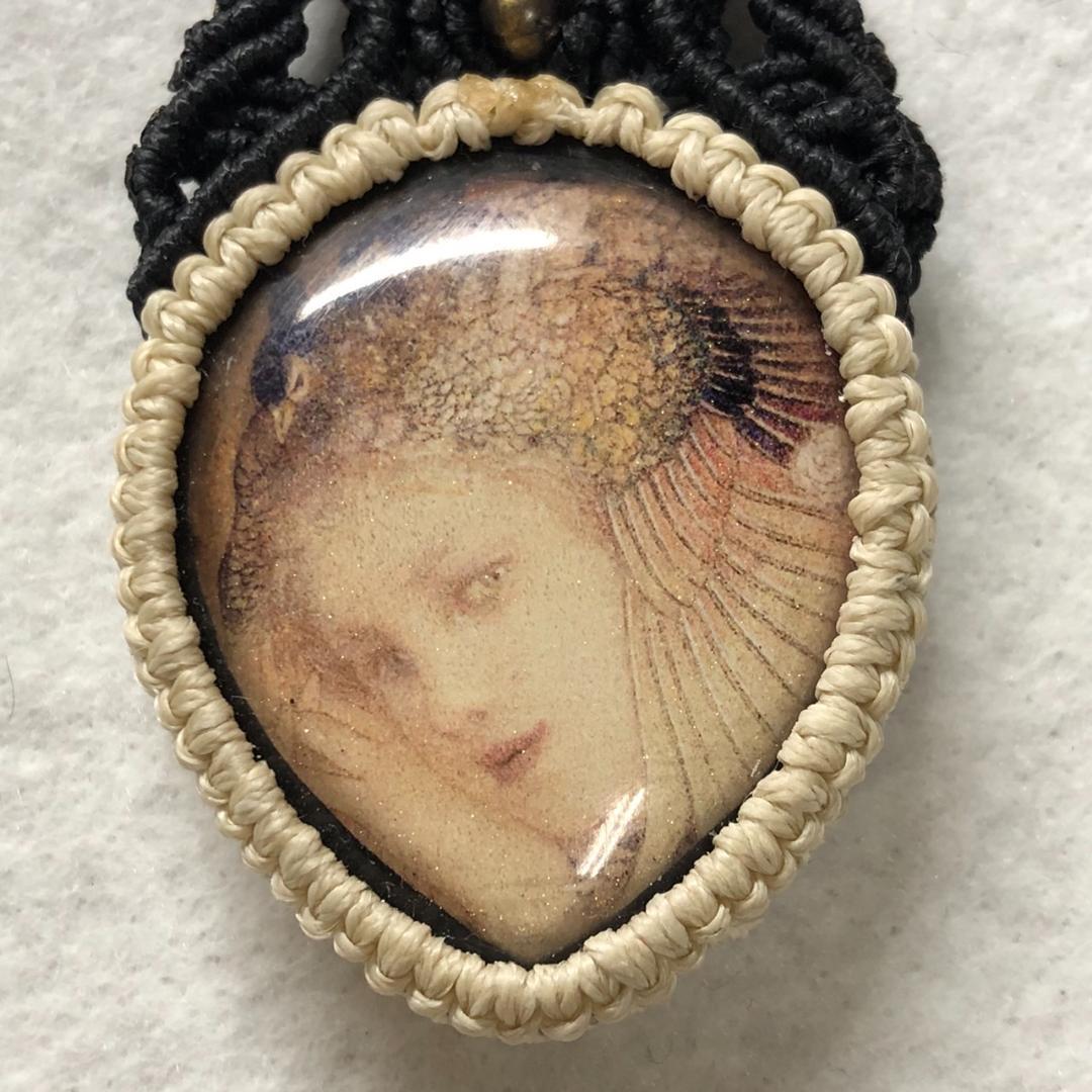 マクラメ編みアート＃009★GUMYOU&疫病退散之図