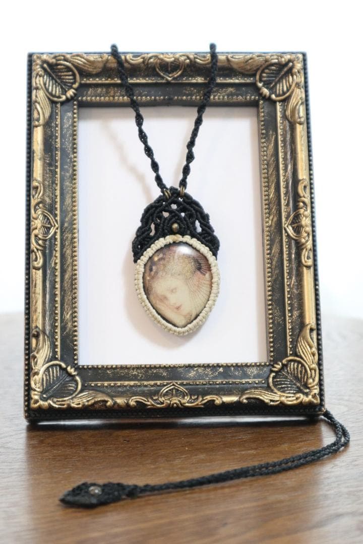 マクラメ編みアート＃009★GUMYOU&疫病退散之図