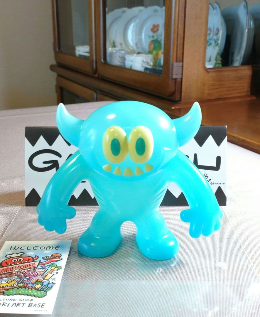 KAMAKIRI GABUGABU (ghost) ガブガブ ソフビ - メルカリ