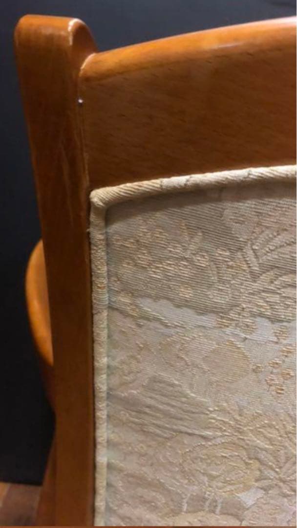 優しい色 ファブリック♦️カリモク♦️高級ラタン　シングルソファ♦️１脚♦️送料込