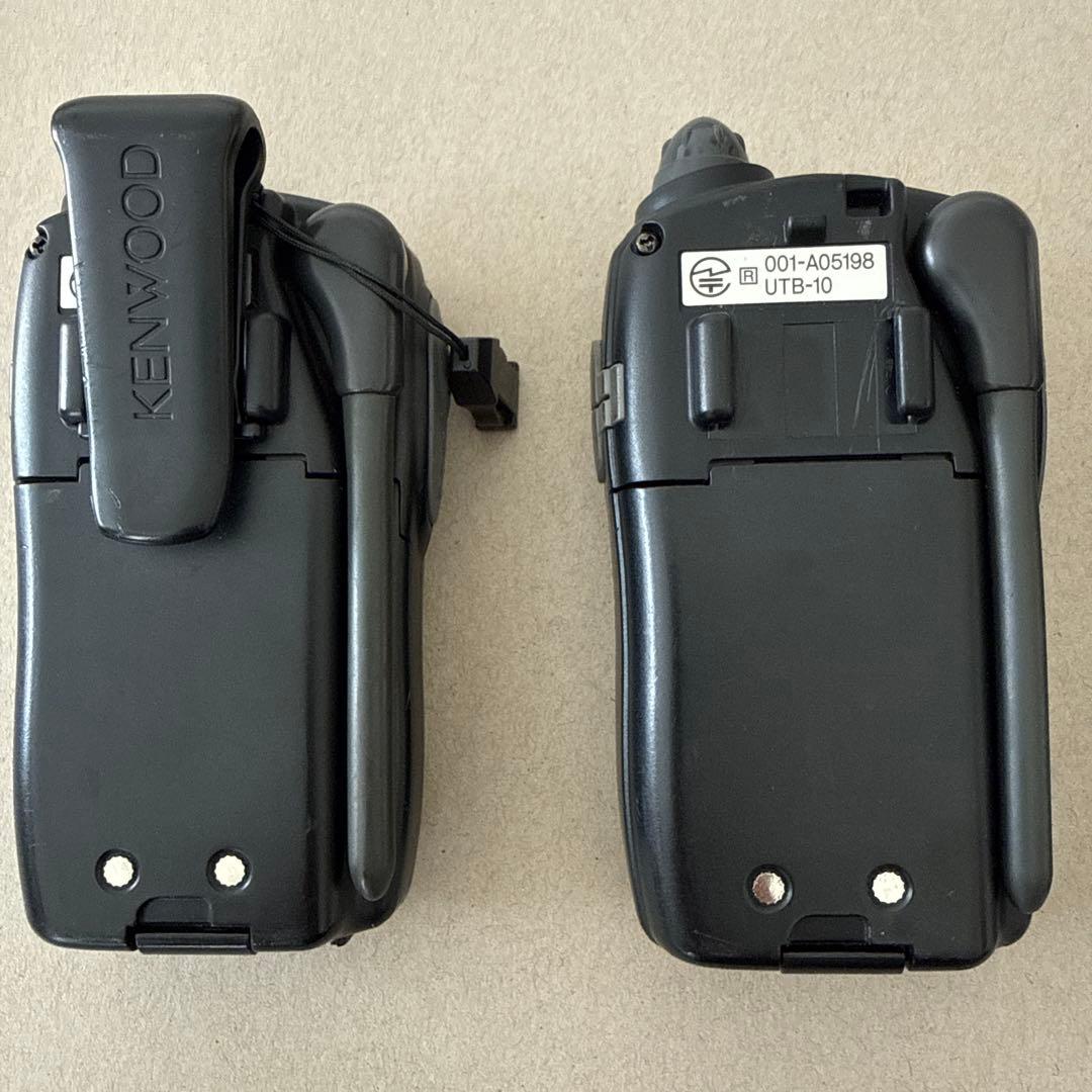 KENWOOD UTB-10 トランシーバー 4台セット - メルカリ