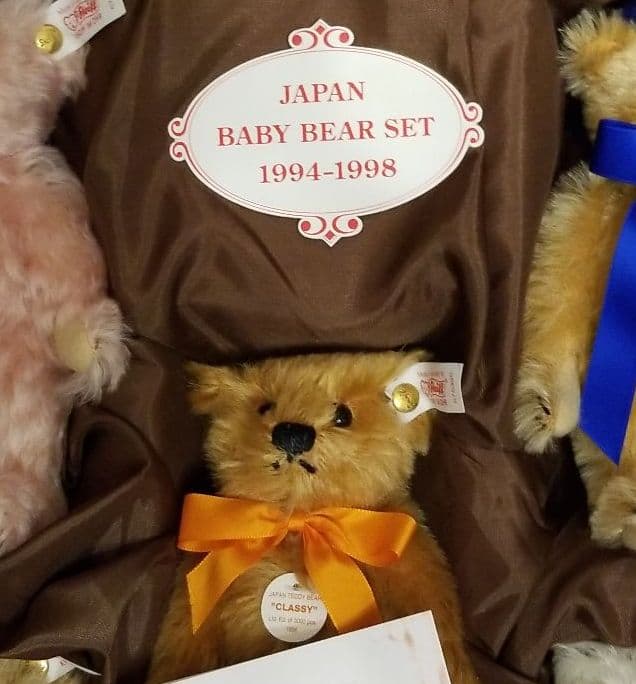 JAPAN BABY BEA SET MASAKO ベア STEIFF 日本限定 - メルカリ