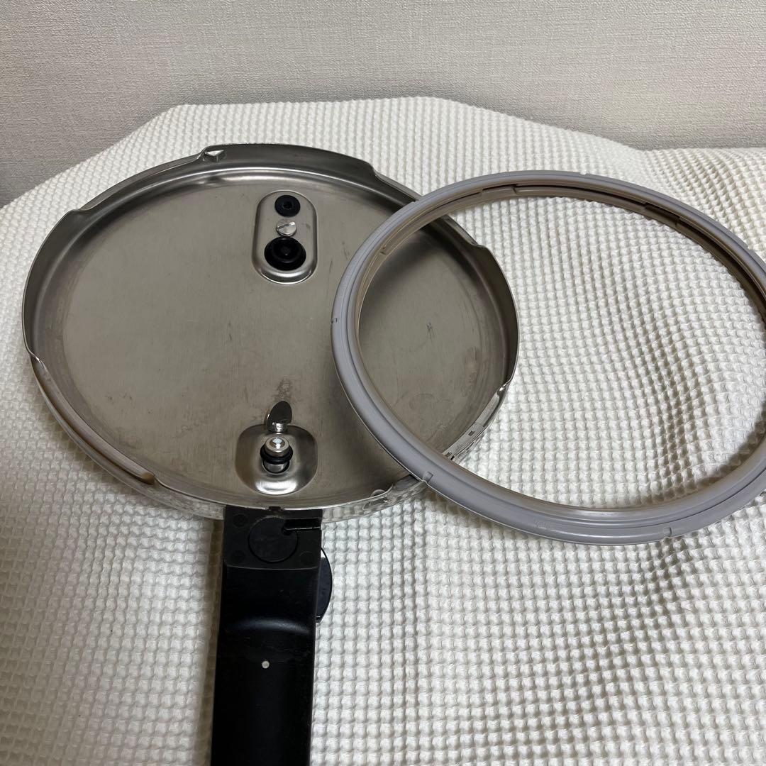 フィスラー圧力鍋　ビタクイック4.5Lガラス蓋付き