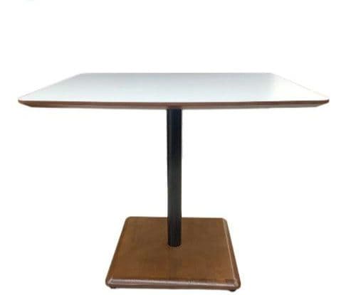 カリモク60＋ カフェテーブル　希少　ホワイト×ダークブラウン