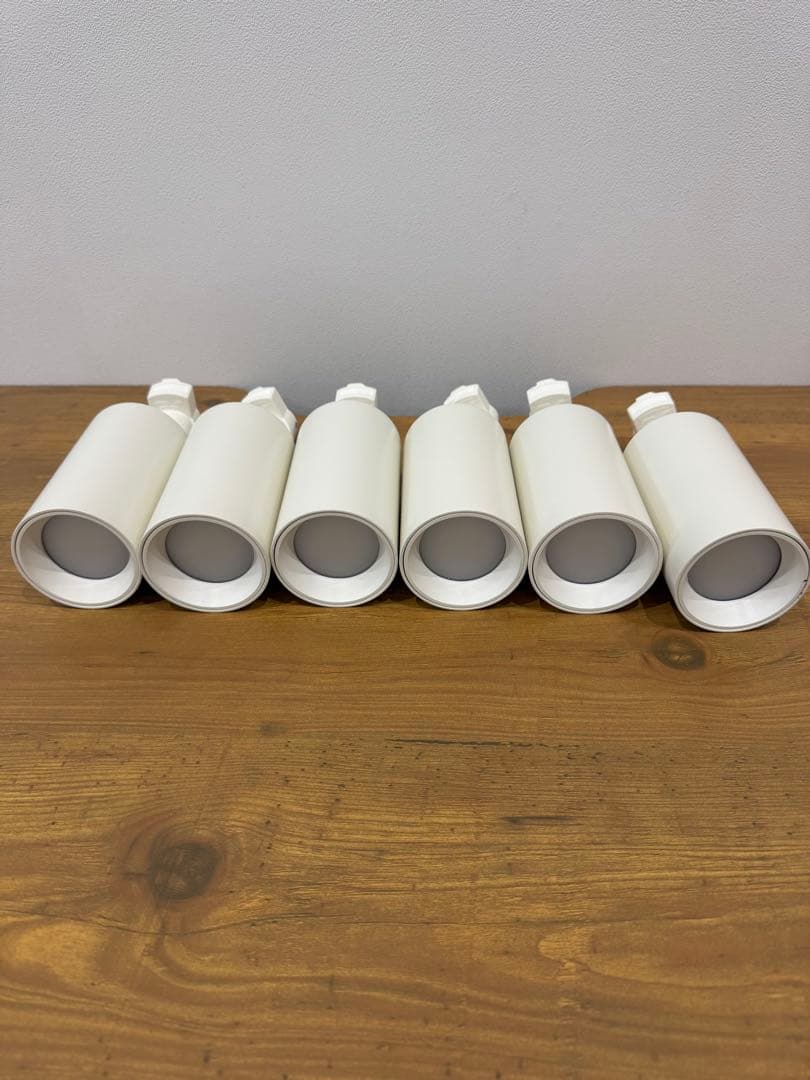 ダクトレール用LEDスポットライト G213 ホワイト 6個セット_A