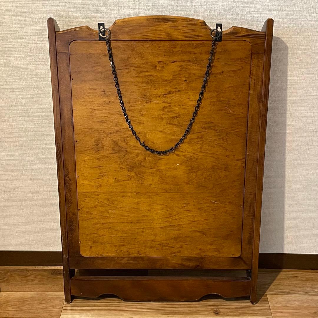 【ヴィンテージ】✴︎カリモク✴︎ウォールミラー✴︎