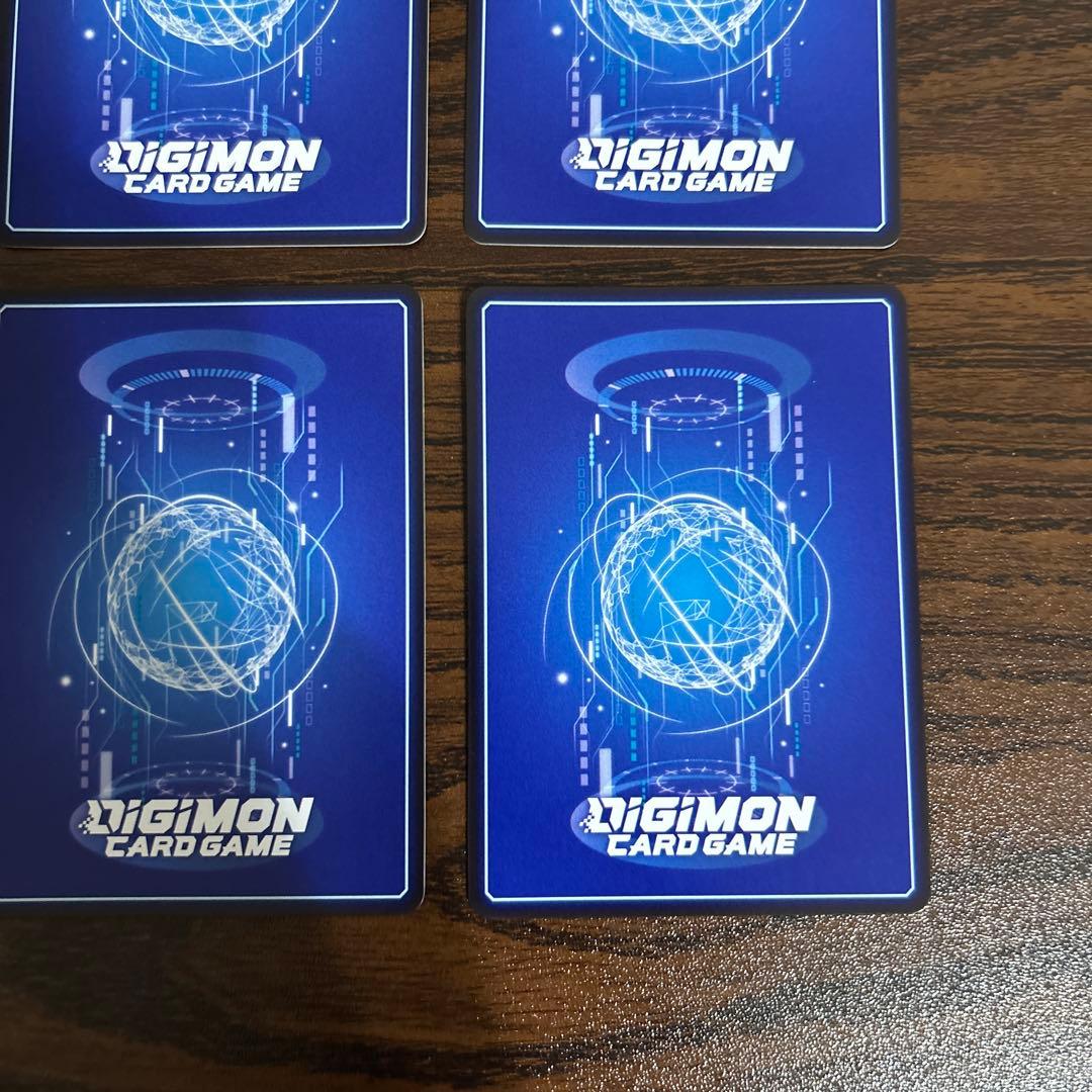 ウォーグレイモン/BT22/プロモ/パラレル/4枚セット/デジモンカード ①