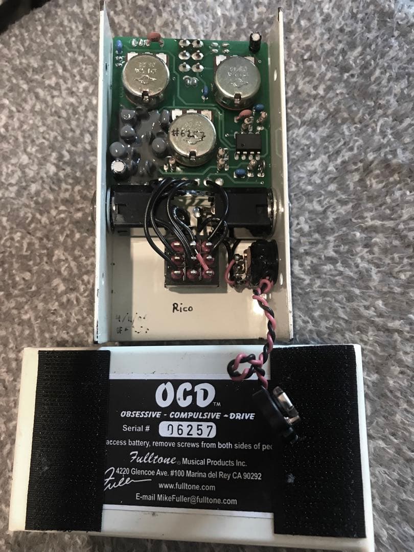 Fulltone OCD V1.2 貴重な初期型