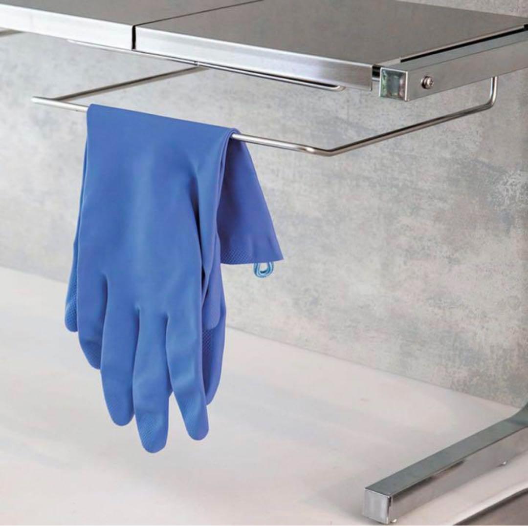 キッチン上ラック　コンロ奥ラック　キッチン収納　デラックスDX 日本製新潟県燕市