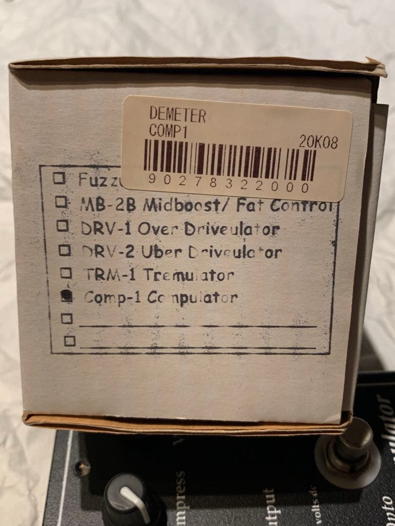 ギター Demeter / Comp-1 Opto Compulator