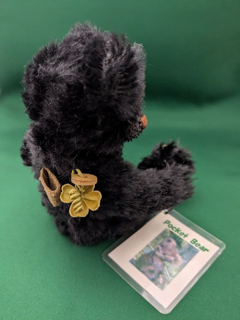 Pocket Bear 黒いぬいぐるみ