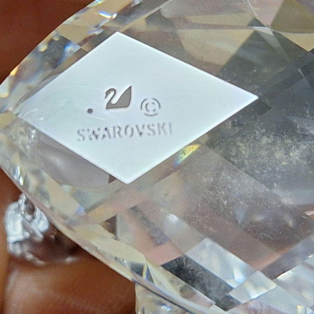 【極美品】SWAROVSKI スワロフスキー クリスタル スワン 置物 Mサイズ