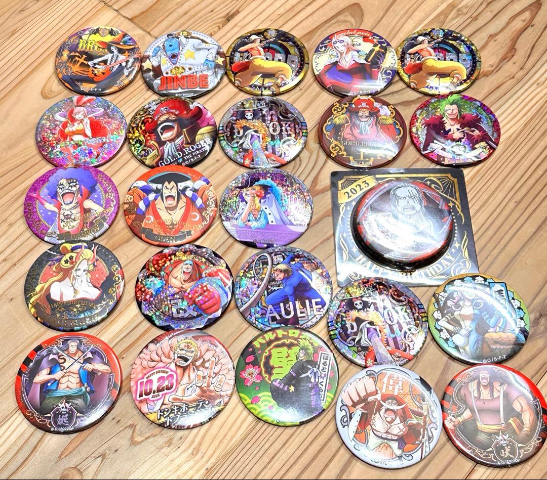 ONE PIECE 輩 缶バッジ まとめ売り セット - メルカリ