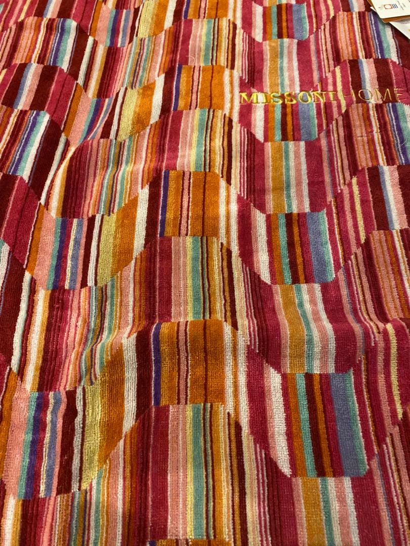 国産ミッソーニ タオルケット　新品未使用　1枚