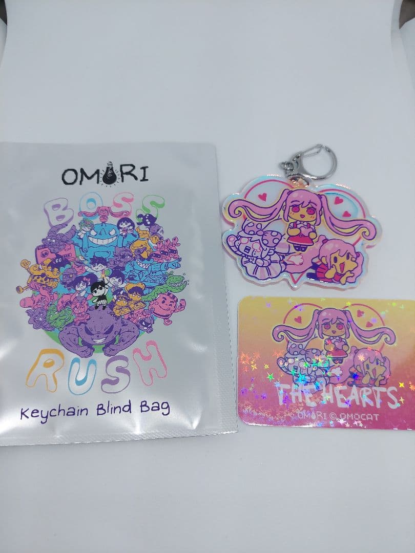 omori ボスラッシュ スイートハート アクキー - メルカリ