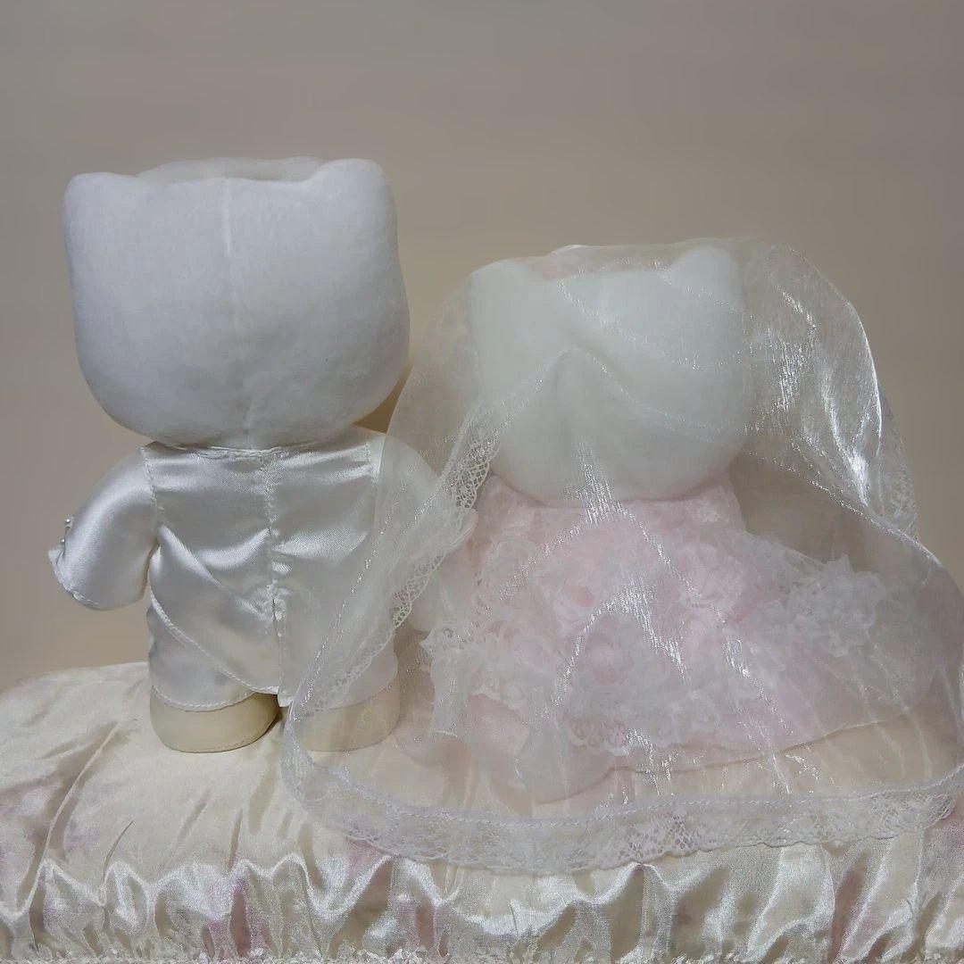 ハローキティ♡ダニエルウェディングドールセット大　希少·超レア品 (22cm)