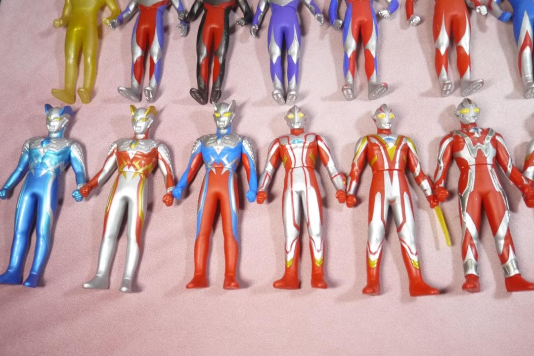 ウルトラヒーローシリーズ800サイズ　新金型ソフビ　48体セット