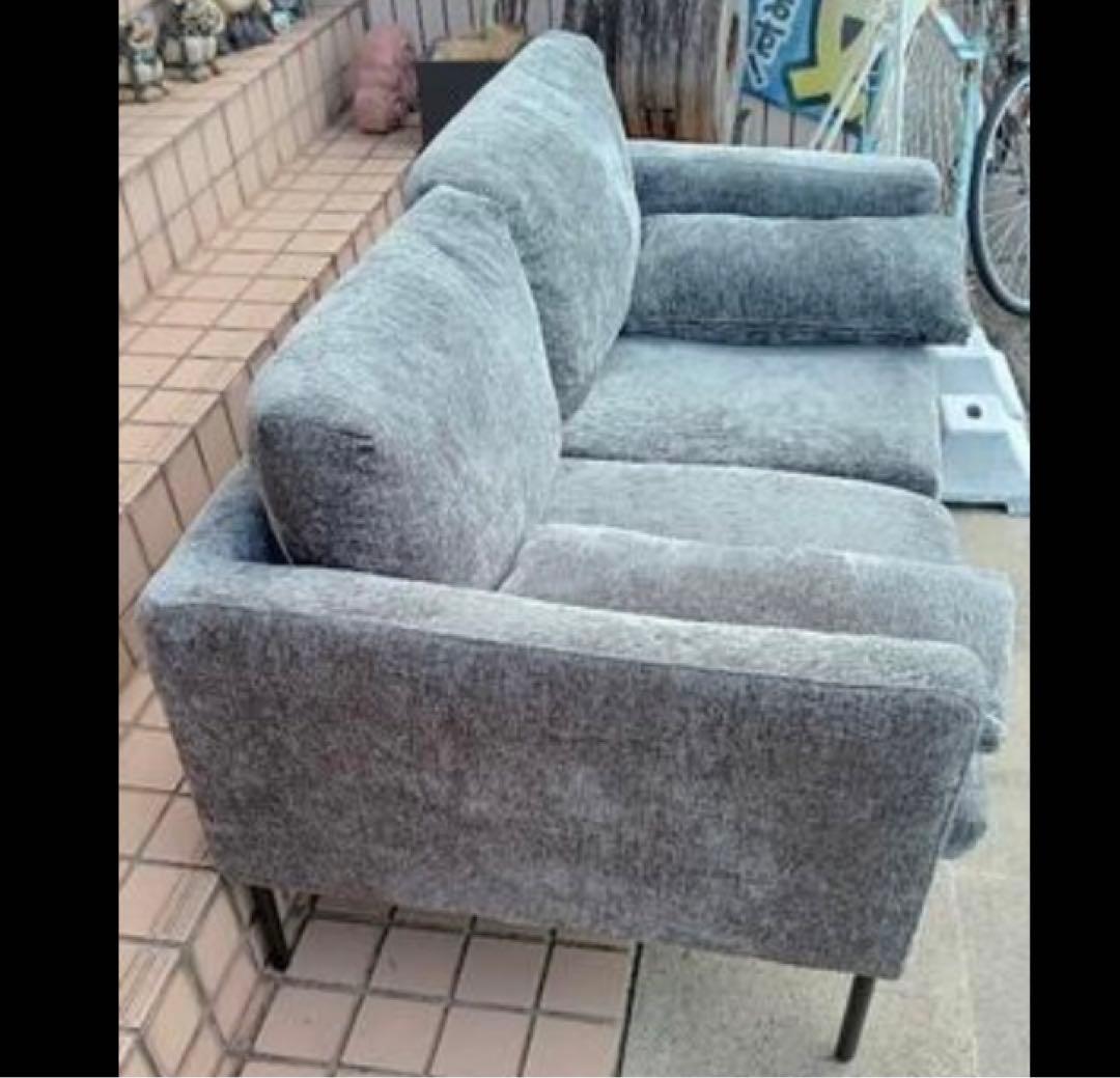 【配送可能地域要確認】モダンデコ　3人掛け　ソファ