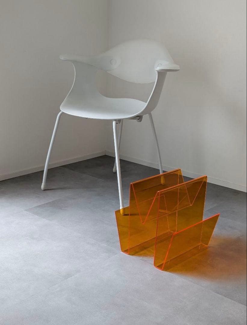 USED/スペースエイジ y2k アクリルマガジンラック space age - メルカリ