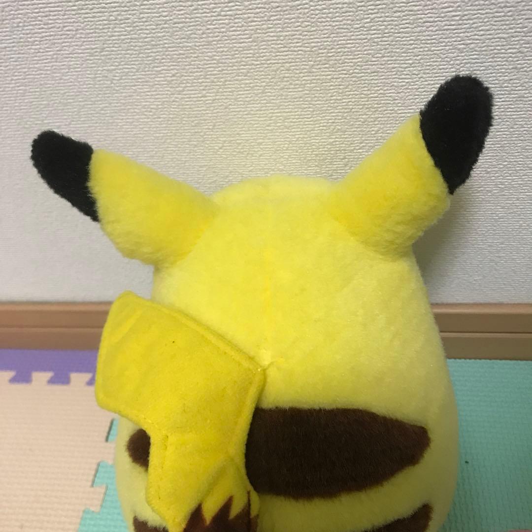 希少 TOMY ポケモン ピカチュウ 初期 ぬいぐるみ ファスナー付き
