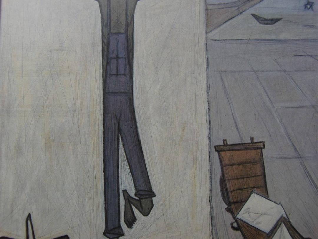 ベルナール・ビュッフェ、【Le jeune pecheur】 - メルカリ