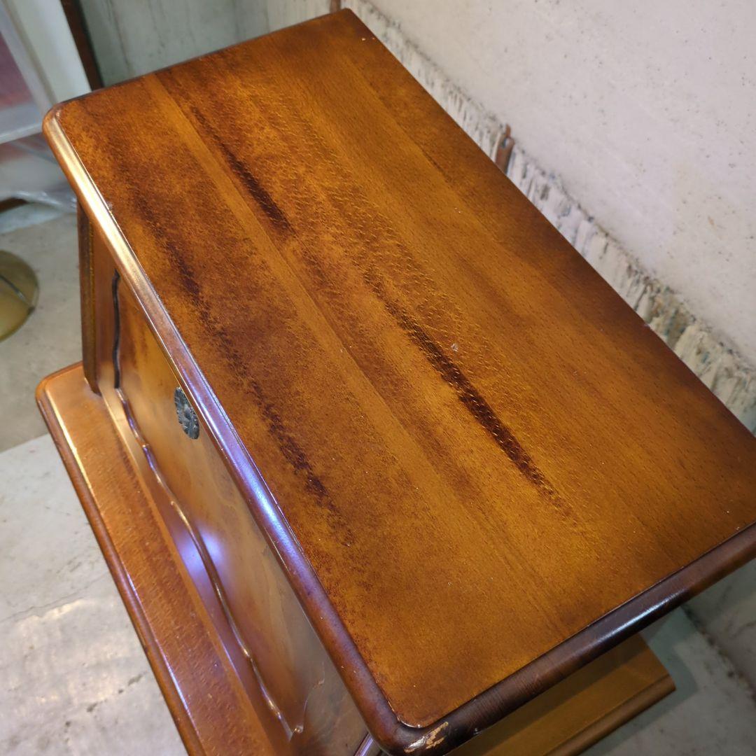 カリモク家具 コロニアル ライティングビューロー デスク ★ヴィンテージ