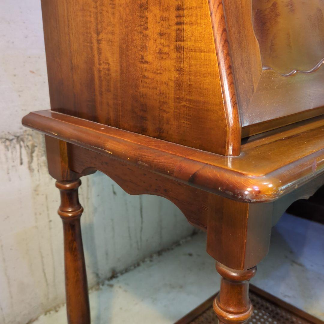 カリモク家具 コロニアル ライティングビューロー デスク ★ヴィンテージ