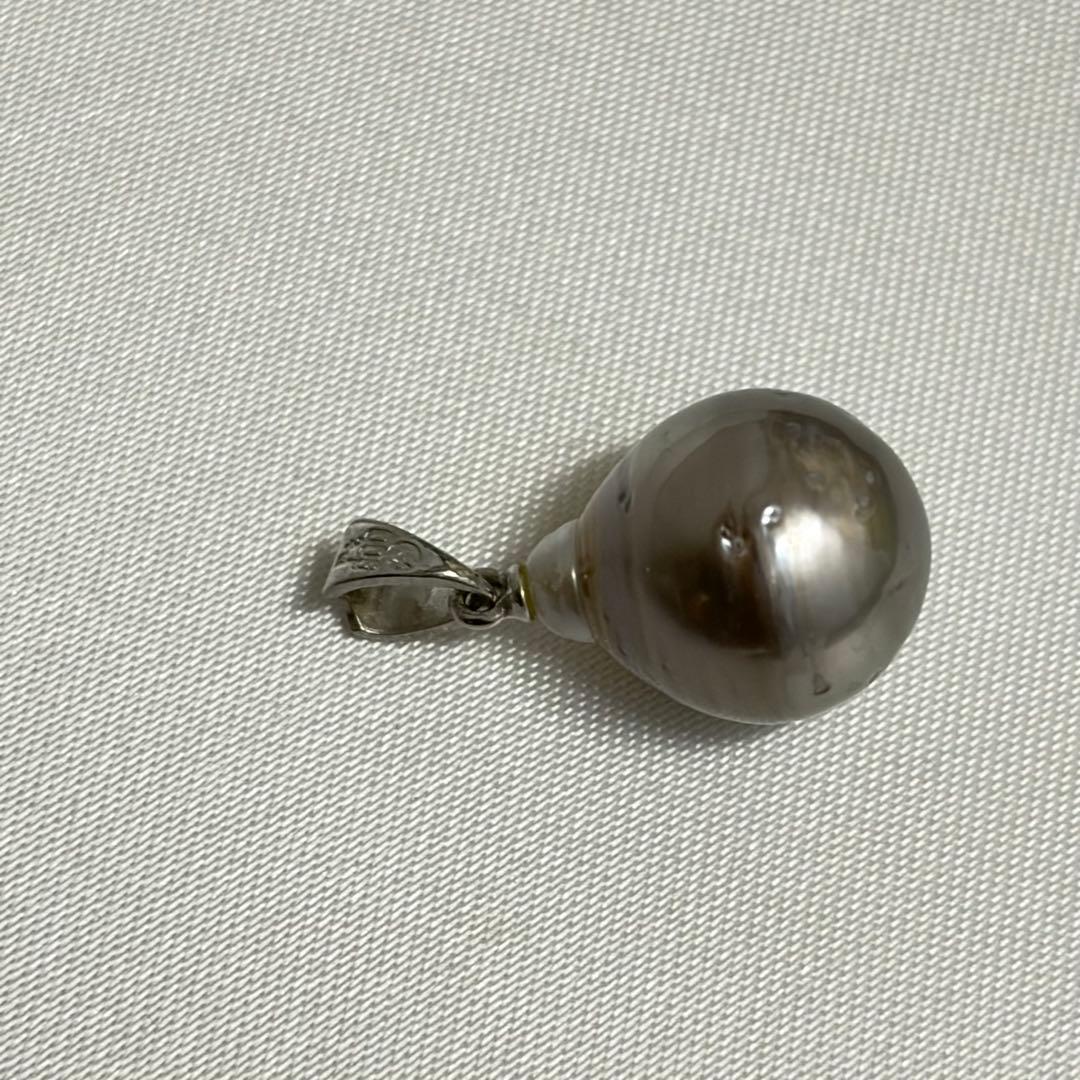 TASAKI Pt900 黒蝶真珠 バロックパール ペンダントトップ - メルカリ