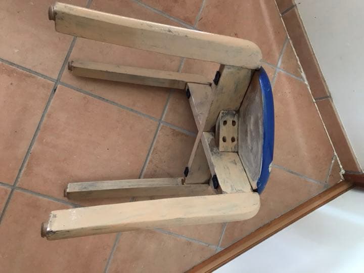 IBATA イバタ　飛騨　スツール　カラー塗装