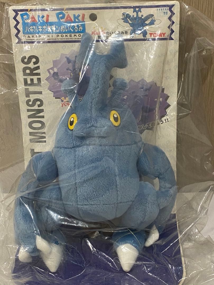 ☆絶版TOMYビンテージ/パキパキポケモン☆ヘラクレス登場!新品未使用未